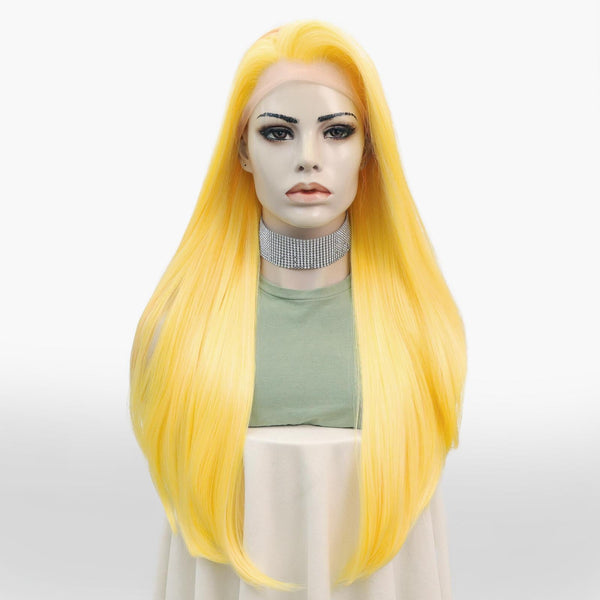 IMstyle Honey Yellow Lace Front wig with unique patern Party 13*2 Free parting - K303 - 6T007 - Imstylewigs