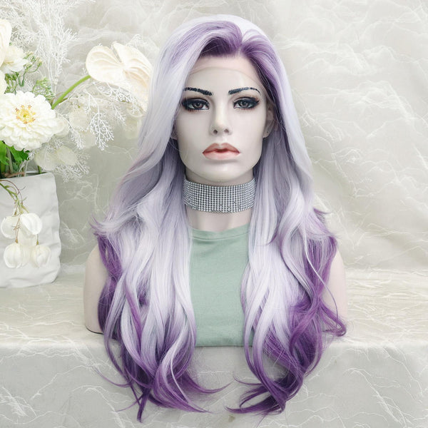 IMstyle Jelly Ombre Purple lace Front wig 13*2 Party - K307 - C238 - Imstylewigs