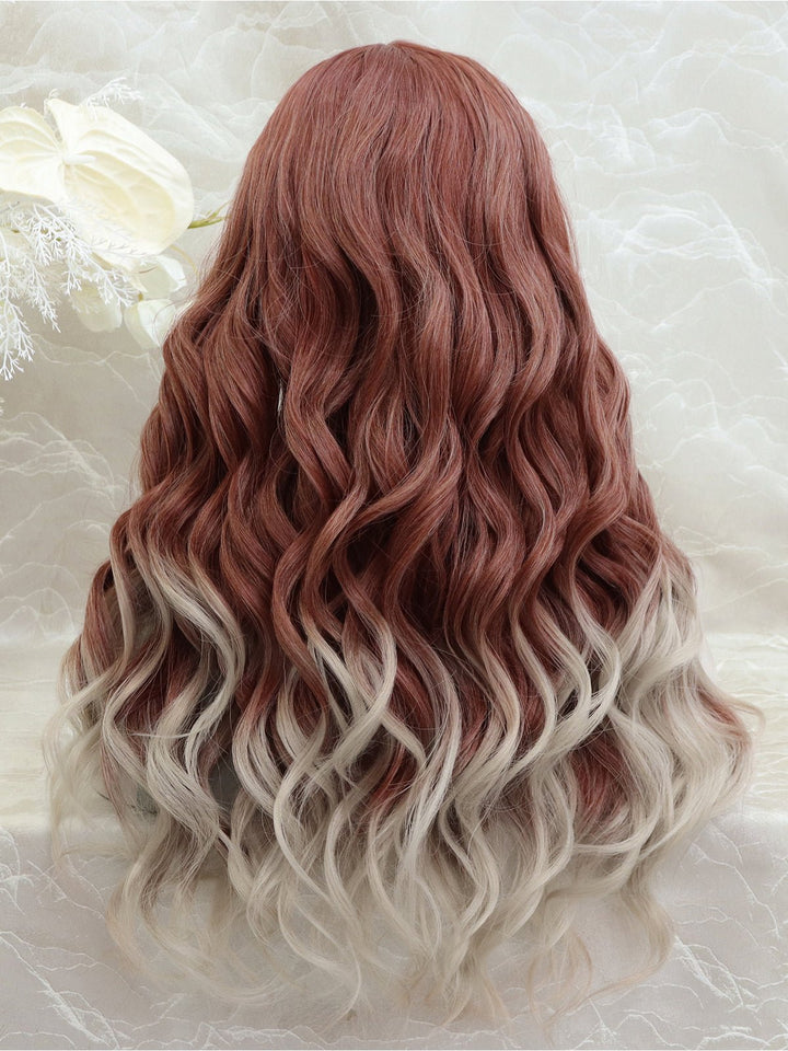 IMstyle Ragen T part cinnamon red wavy style 24 inches - Imstylewigs