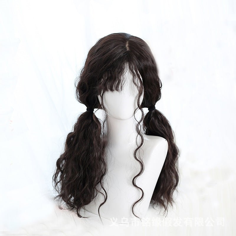 Black 2024 japanese wig