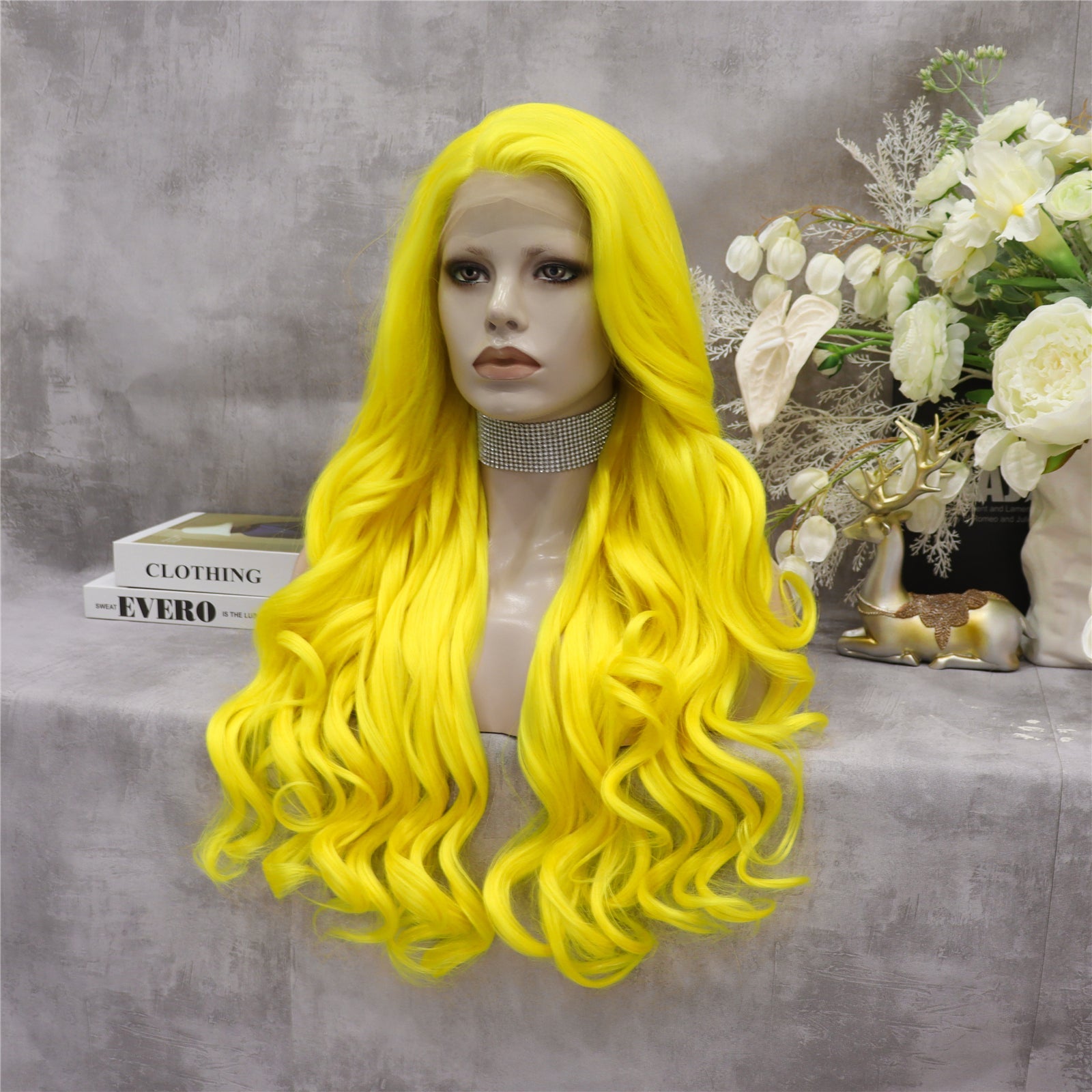 Cheap yellow store wigs