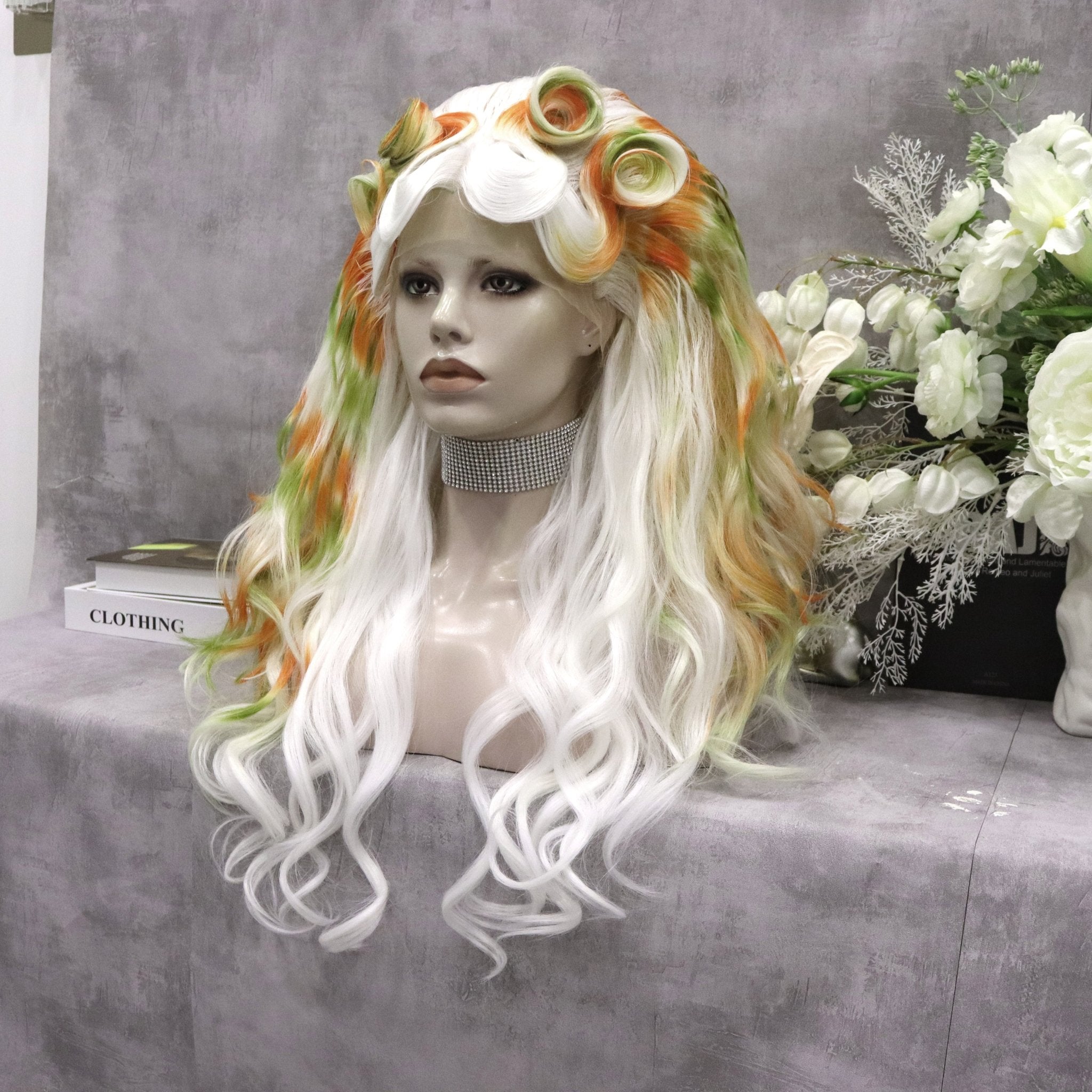 White party clearance wig